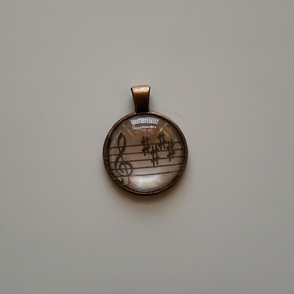 Necklace Pendant - Music